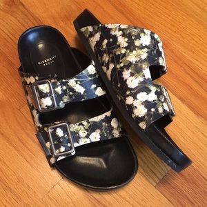 Givenchy Leather Slide Sandals
